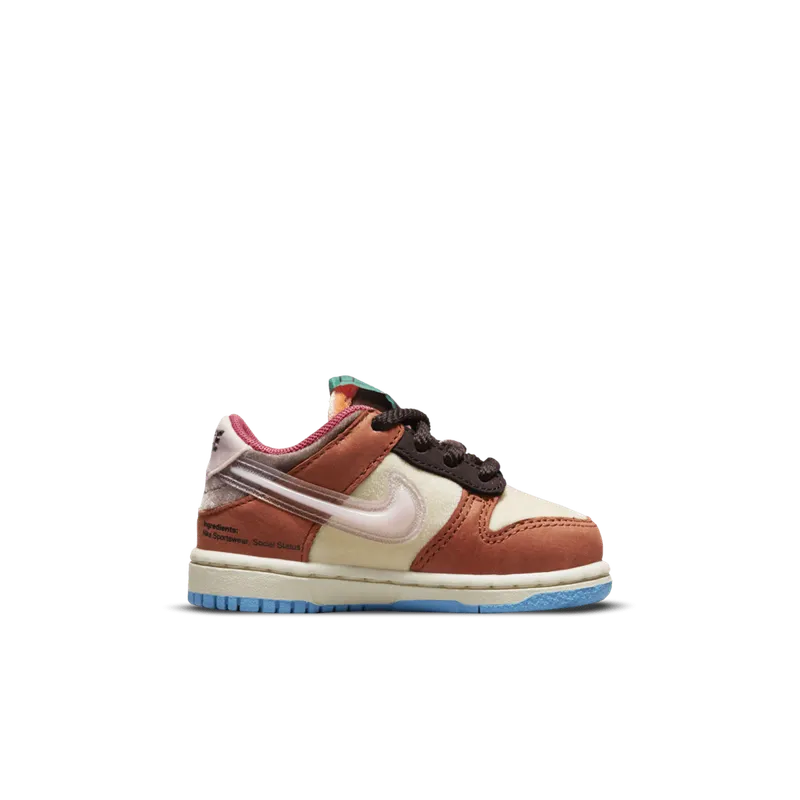 Nike Dunk Low Social Status Free Lunch Chocolate Milk (TD) (DM3350-700)