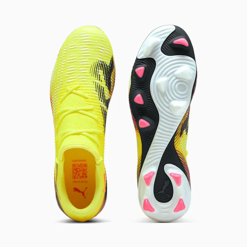 Puma Future 8 Match Low FG/AG Yellow Alert Black Sun Struck (108372-03)