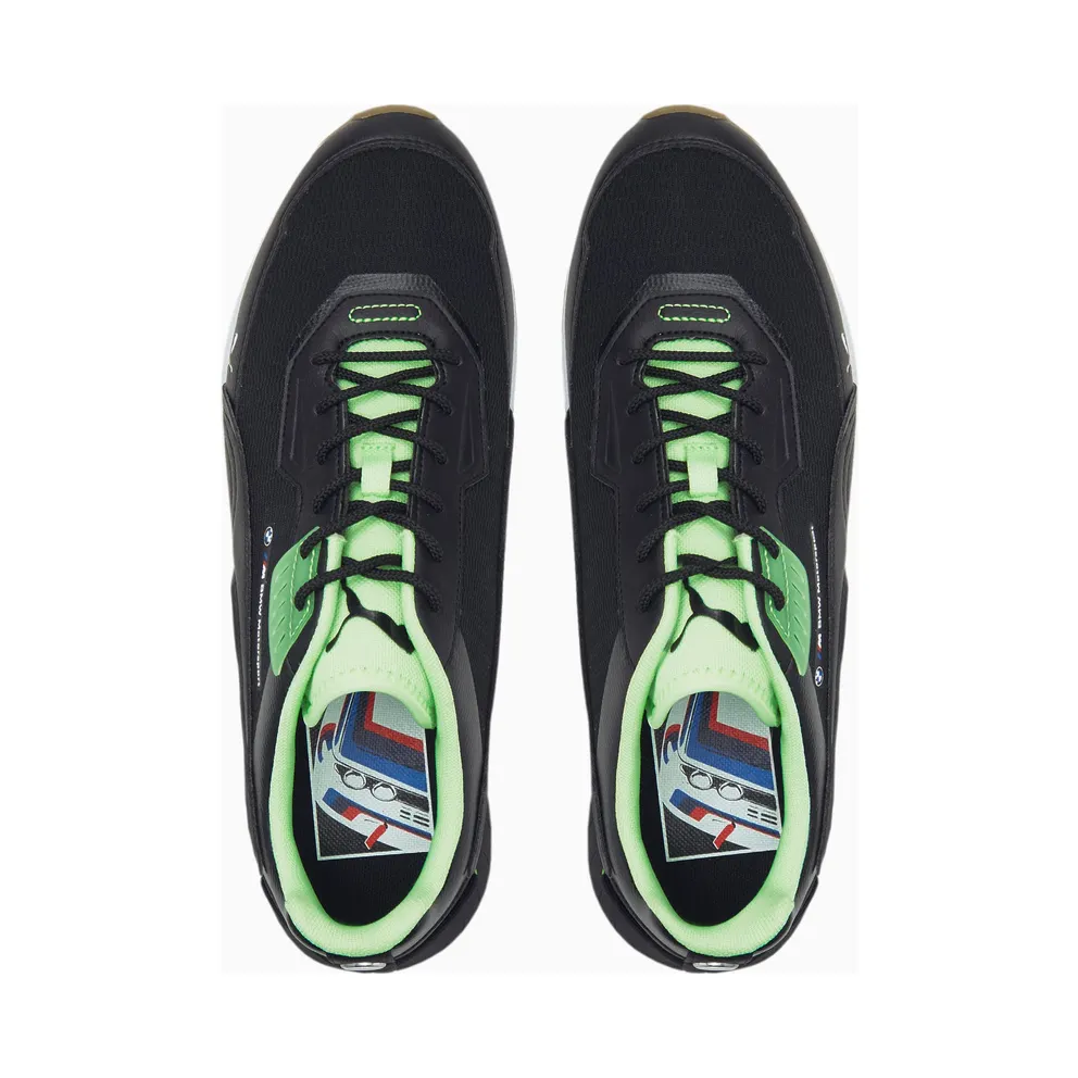 Puma BMW M Motorsport SPEEDFUSION Motorsport Shoes Black/Green (307000-01)