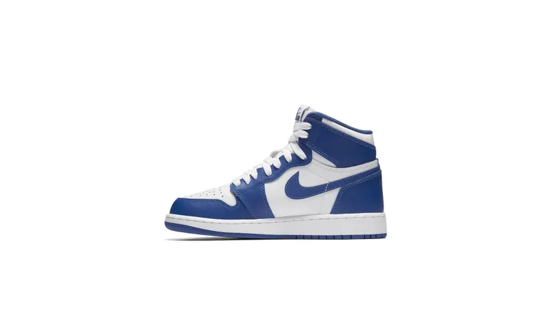 Jordan 1 Retro Storm Blue (GS) Blue/White-Storm Blue (575441-127)