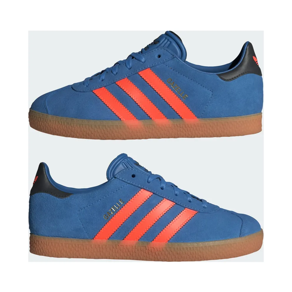 Adidas Gazelle Kids Focus Blue / Solar Orange / Core Black (JP7124)