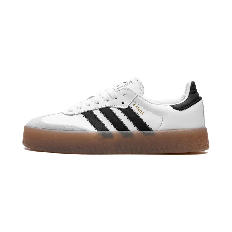 adidas Samba “Cloud White / Core Black / Gold Metallic” (JI1349)