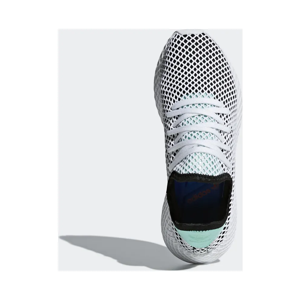 adidas Deerupt Core Black Easy Green Core Black/Easy Green/Footwear White (B28076)