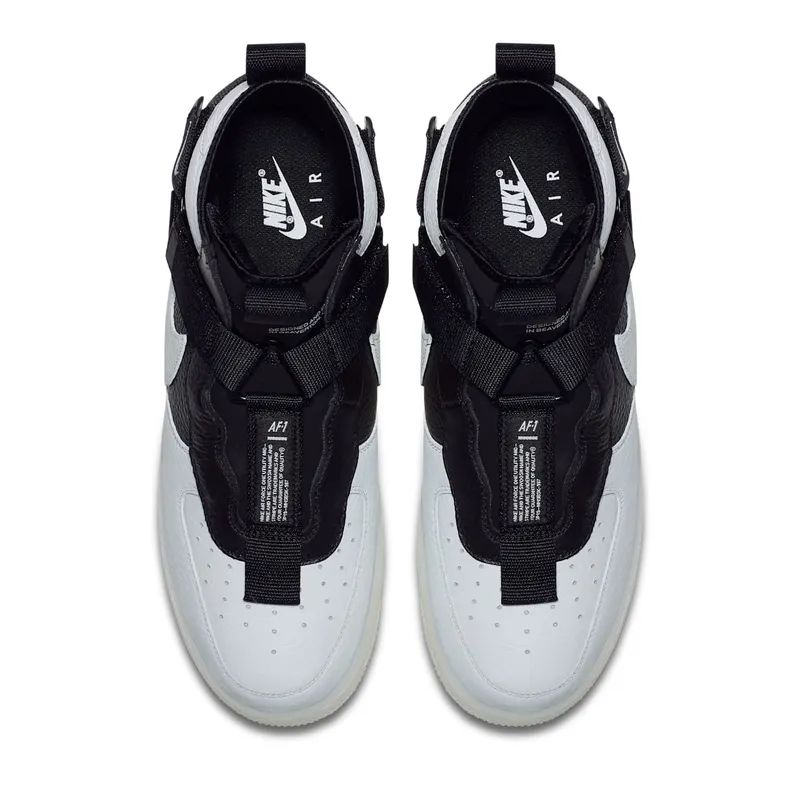 Nike Air Force 1 Utility Mid Orca Off White/Black-White (AQ9758-100)