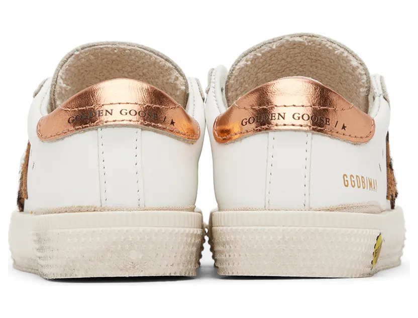 Golden Goose Baby White May Sneakers (GJF00112.F003303.11216) (2)