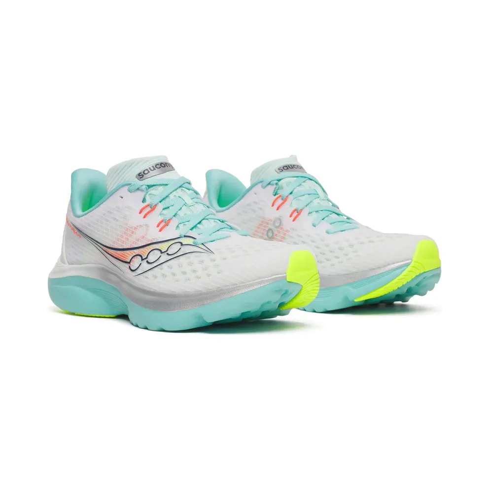 SAUCONY Kinvara 16 “White / Aqua” (S11020-130)