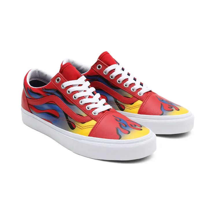 VANS Racer Old Skool Schoenen (Rood)