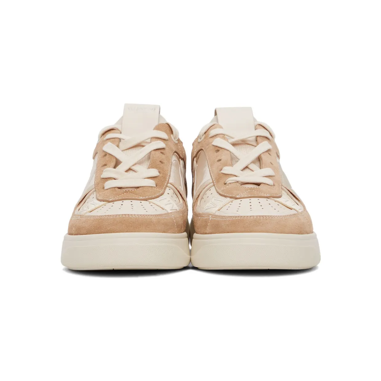 Valentino Garavani Off-White & Tan VL7N Sneakers (XY2S0C58SJE) (2)
