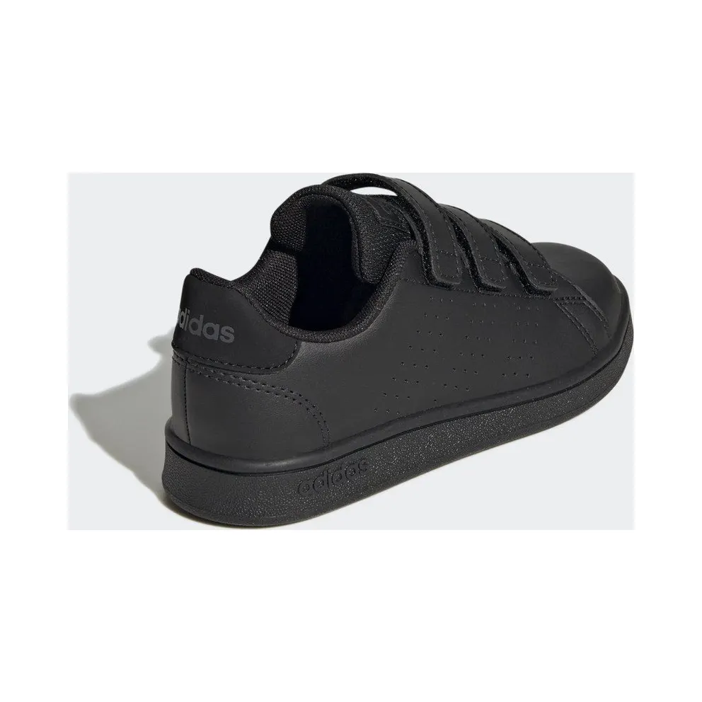 Adidas Advantage Court Lifestyle Hook-and-Loop Core Black / Core Black / Grey Six (GW6490)