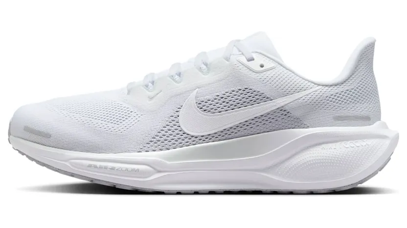 Nike Air Zoom Pegasus 41 White Pure Platinum Metallic Silver (FN4932-100)