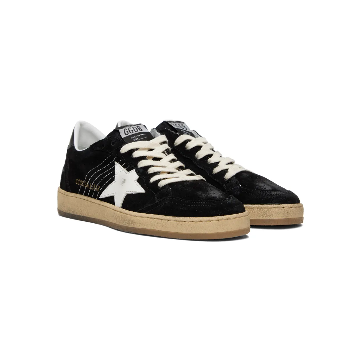 Golden Goose Black Ball Star Sneakers (GMF00117.F003246.80203) (4)