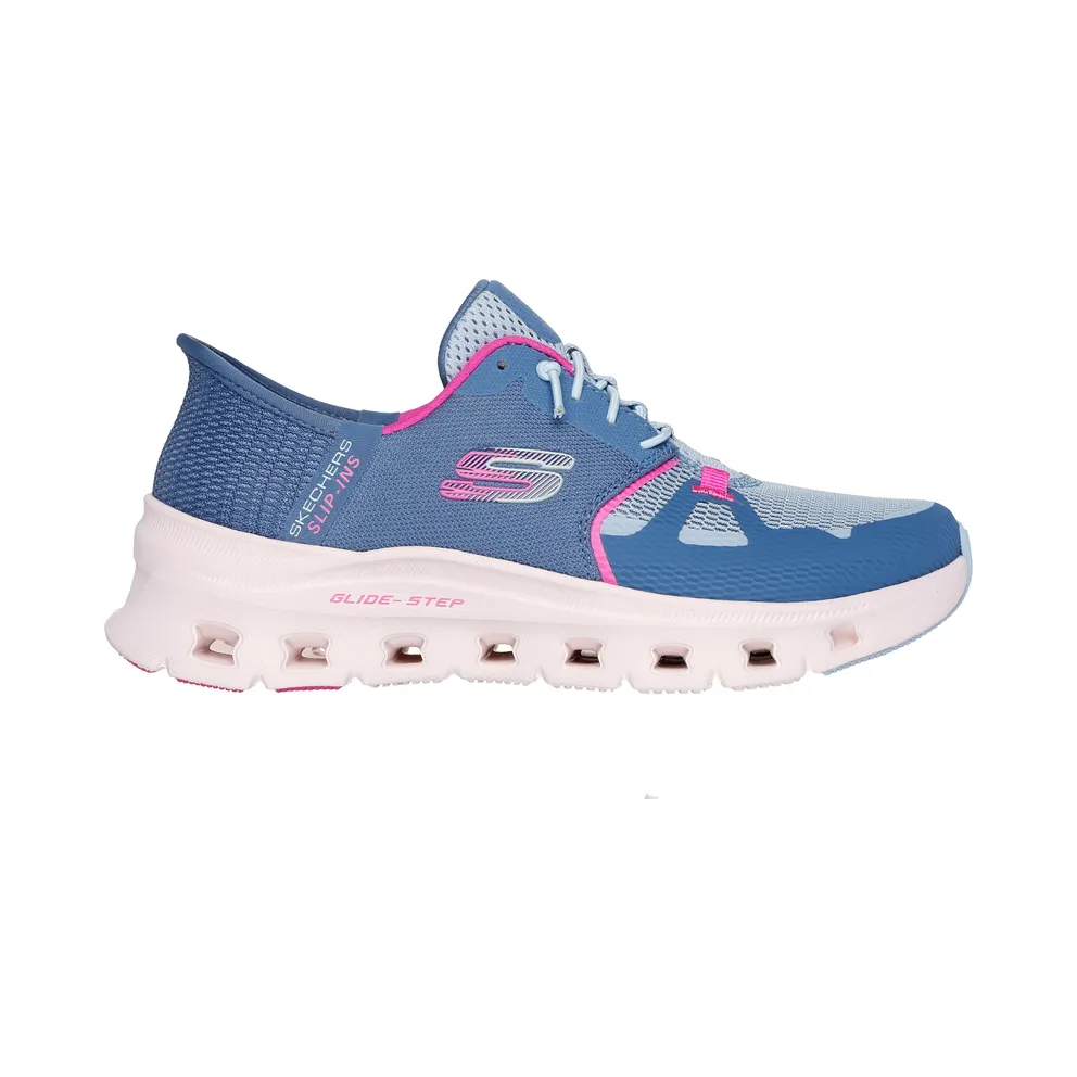 Skechers Slip-ins: Glide-Step Pro – Slate / Pink – “Grey” (150420 SLTP)