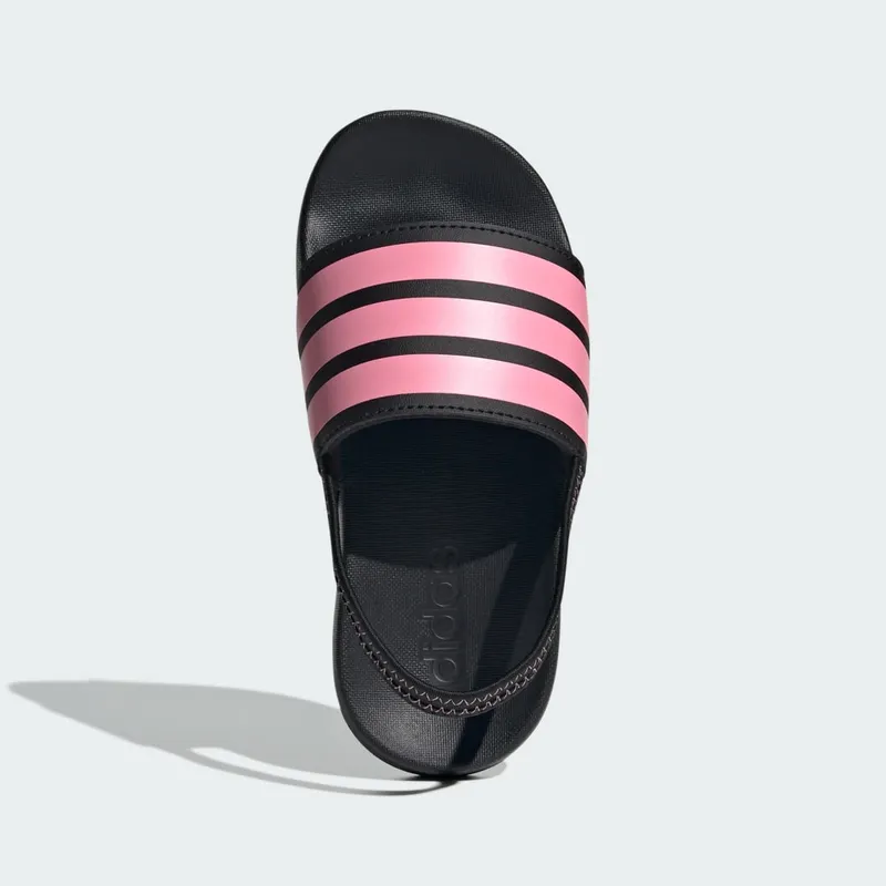 Adidas adilette Estrap Slides Kids Core Black / Bliss Pink / Core Black (JR5330)