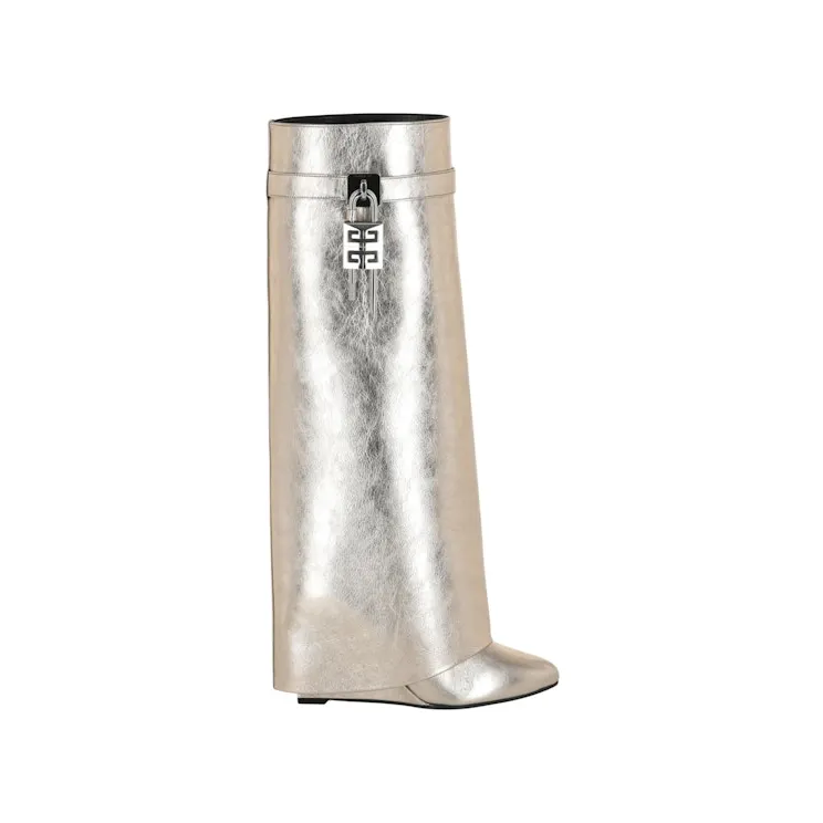 Givenchy Shark Lock Pant Boots Golden (BE702E-E21B-769)