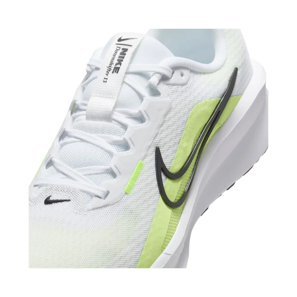 Nike Downshifter 13 White Light Lemon Twist Volt Black (FD6454-105)
