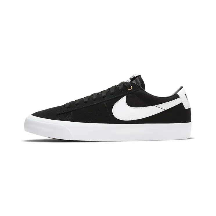 Nike Zoom Blazer Low Pro GT SB ‘Black White’ “Black / Gum Light Brown / White” (DC7695-002)