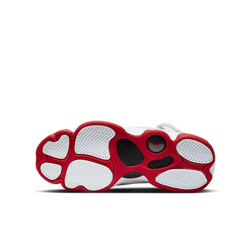 Jordan 6 Rings GS “White University Red” (323419-160)