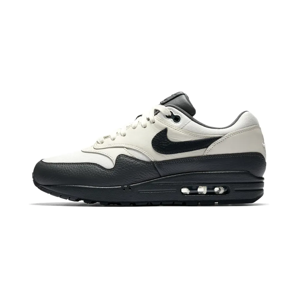 Nike Air Max 1 Premium PRM Sail/Dark Obsidian-Dark Grey (875844-100)