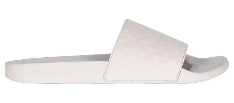 Gucci Microguccissima Slide White (567115 BMJ00 9522)