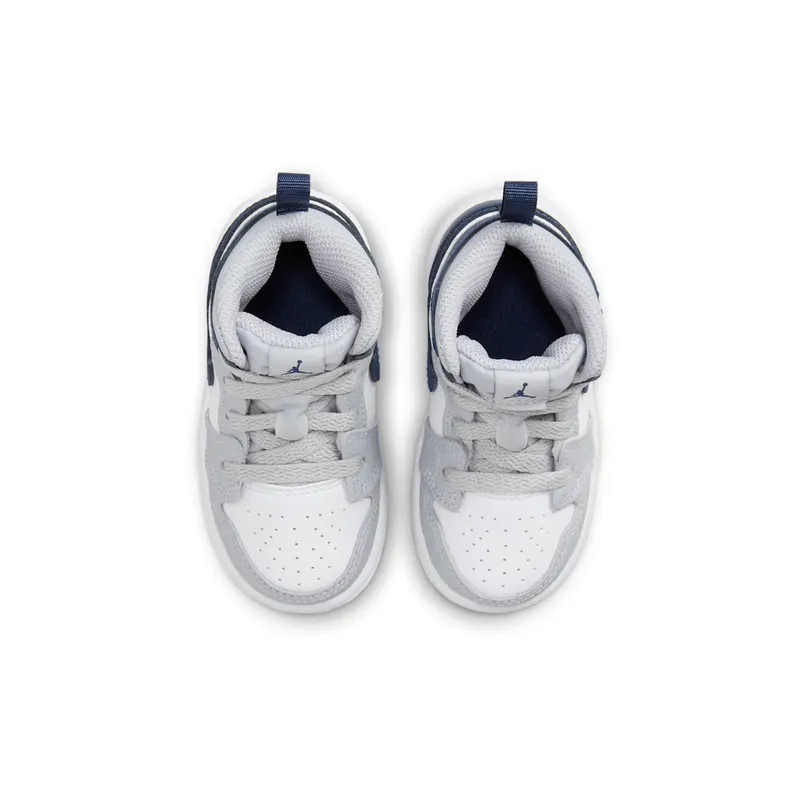 Jordan 1 Mid TD “Wolf Grey Midnight Navy” (DQ8425-104)