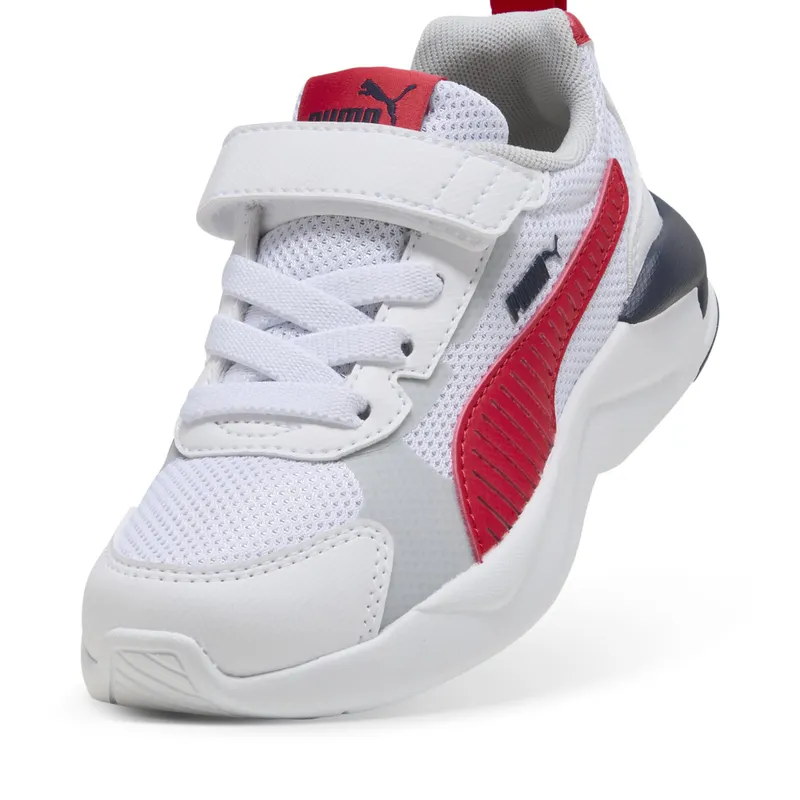 Puma X-Ray 3 “Puma White / For All Time Red / Puma Navy” (401494_01)