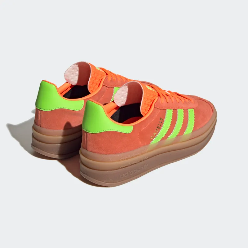 Adidas Gazelle Bold Solar Orange / Solar Green / Gum M2 (H06126)