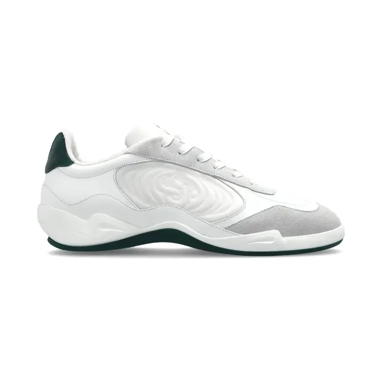 Casablanca Leren met reliëf “White” (ASP26SNK02901)