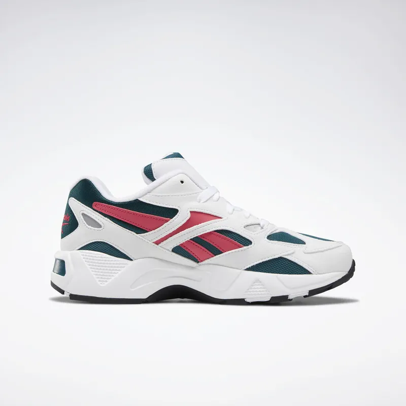 Reebok Aztrek 96 Teal Pink White/Deep Teal-Blazing Pink (Other Brands Reebok)