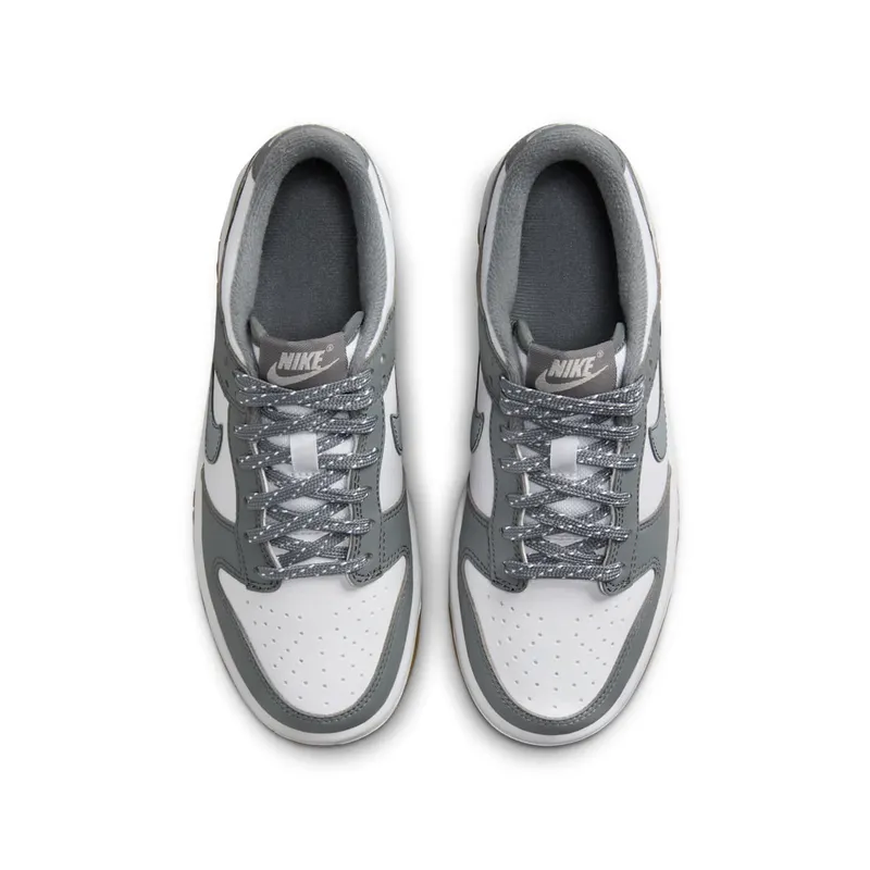 Nike Dunk Low GS “Reflective Grey” (FV0374-100)