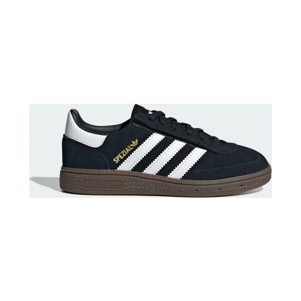 Adidas Handball Spezial Comfort Closure Elastic Lace Kids Core Black / Cloud White / Gum (JQ6382)