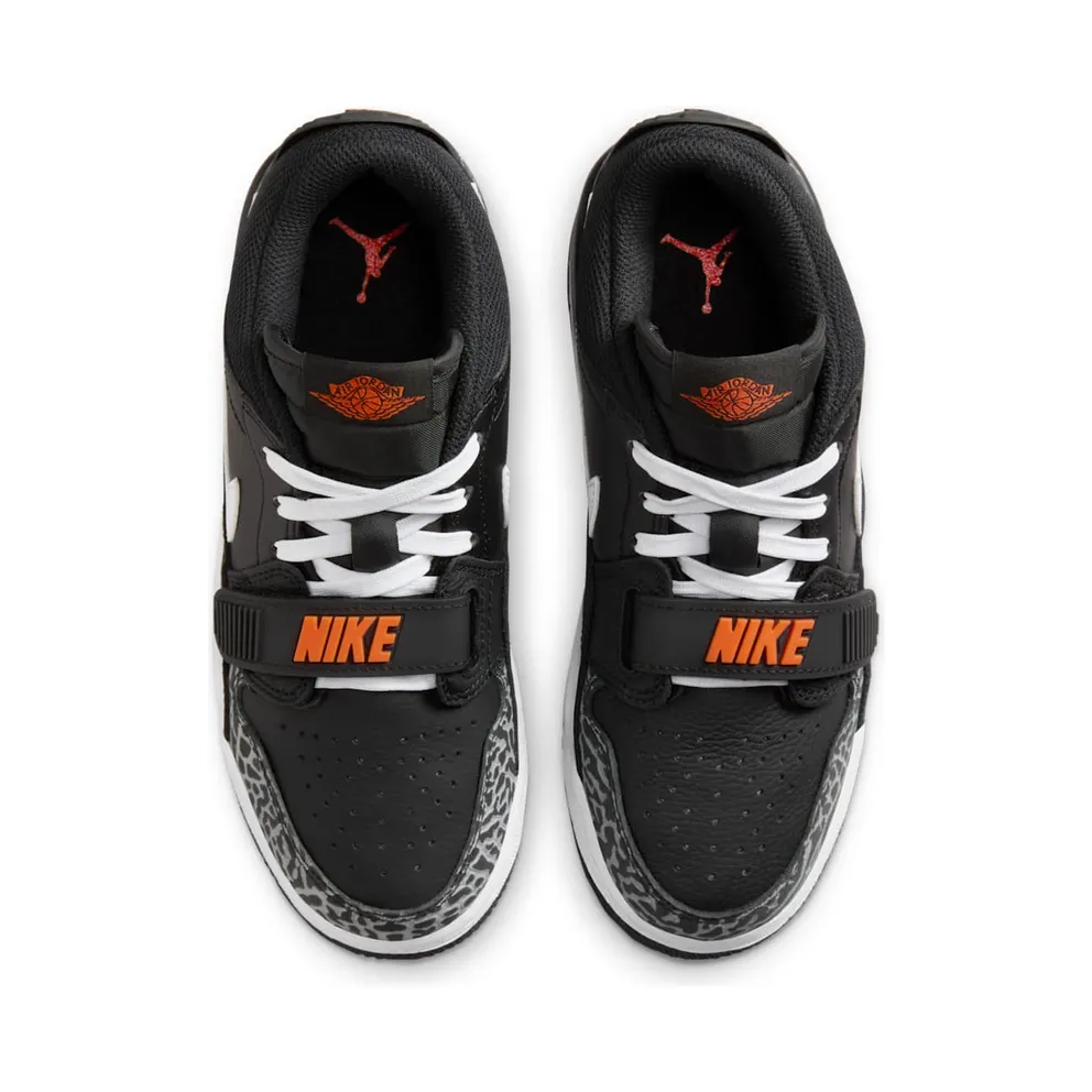 Jordan Legacy 312 Low Black White Safety Orange (CD9054-018)