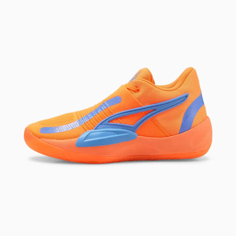Puma Neymar Jr Rise NITRO Basketball Shoes Blue/White/Orange (378947-01)