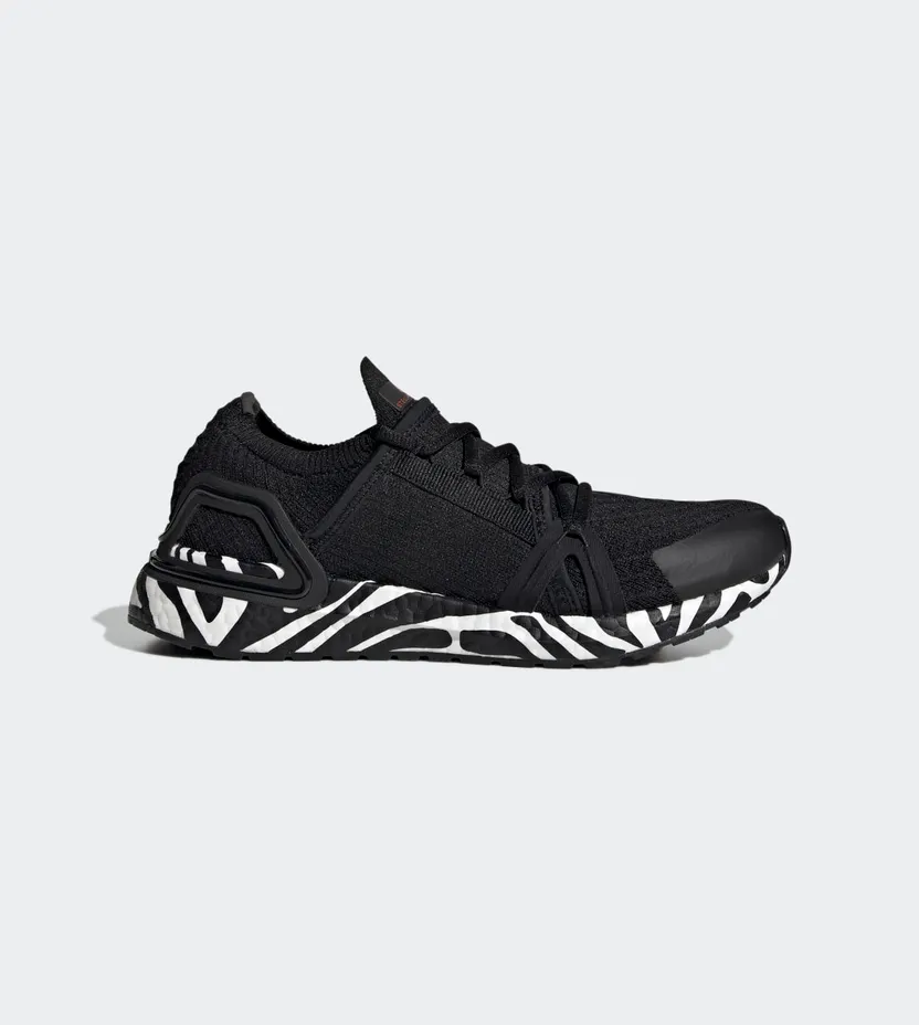 adidas adidas by Stella McCartney UltraBOOST 20 Core Black / Active Orange / Cloud White (GY6060)