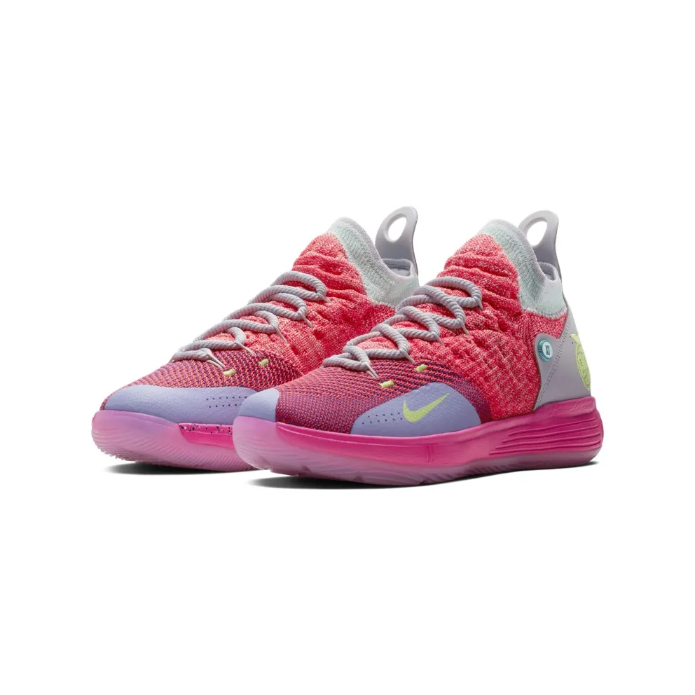 Nike KD 11 EYBL (GS) Hot Punch/Lime Blast-Pure Platinum (AH3465-600)