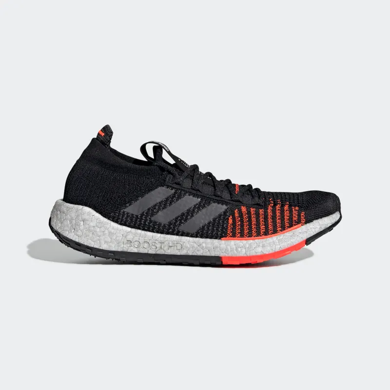 adidas Pulseboost HD Core Black / Grey Five / Solar Red (F33909)