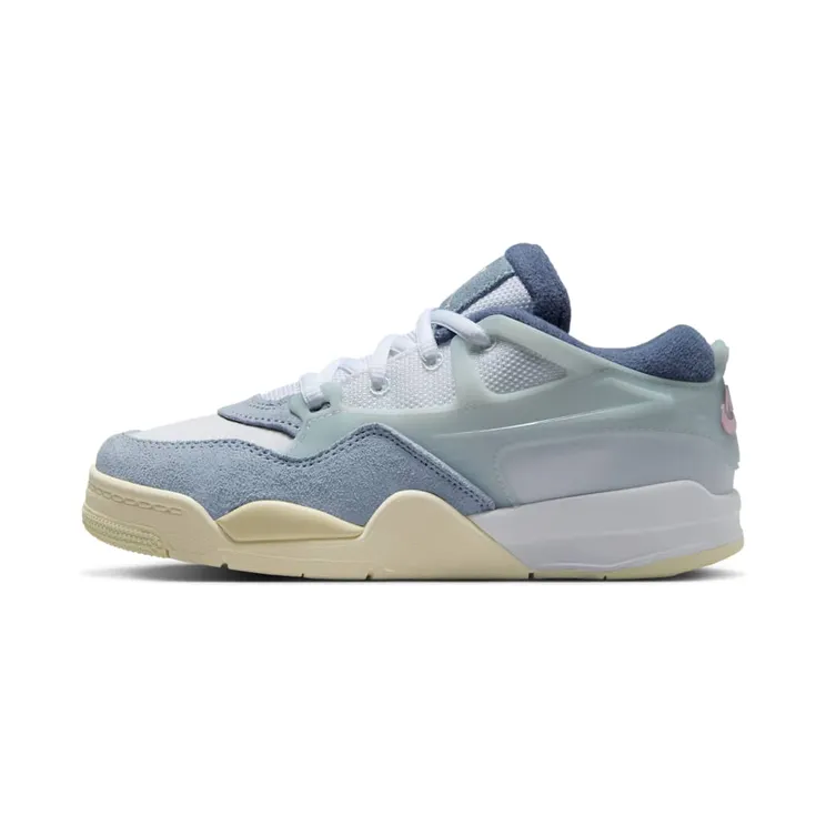 Air Jordan 4 Retro RM PS “White / Diffused Blue / Ashen Slate / Prism Pink” (FQ7936-101)
