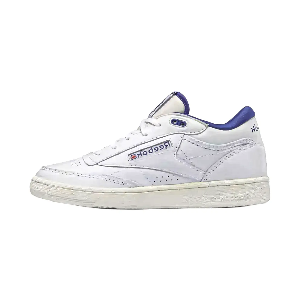 Reebok Club C Mid II Vintage Shoes Cloud White / Chalk / Bold Purple (GY9689)