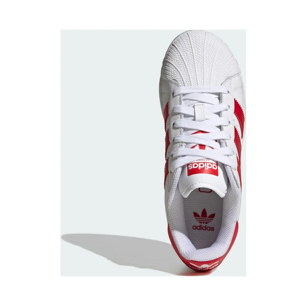 adidas Superstar XLG Kids Cloud White / Better Scarlet / Cloud White (IF0551)