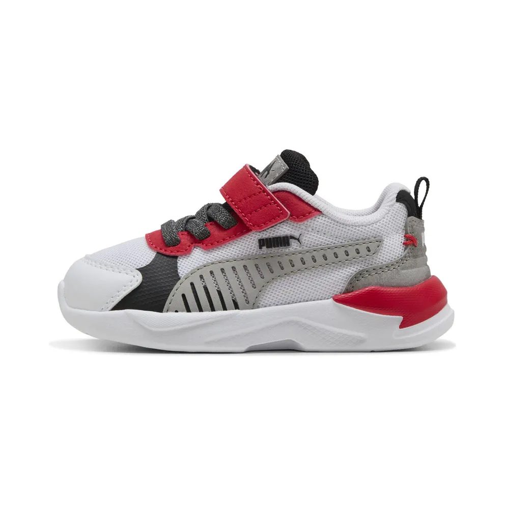 Puma X-Ray MID 90s “Puma White / Gray Echo / For All Time Red” (405025_01)