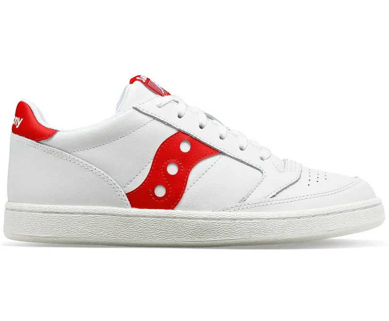 Saucony Jazz Court PU White Red (S70759-2)