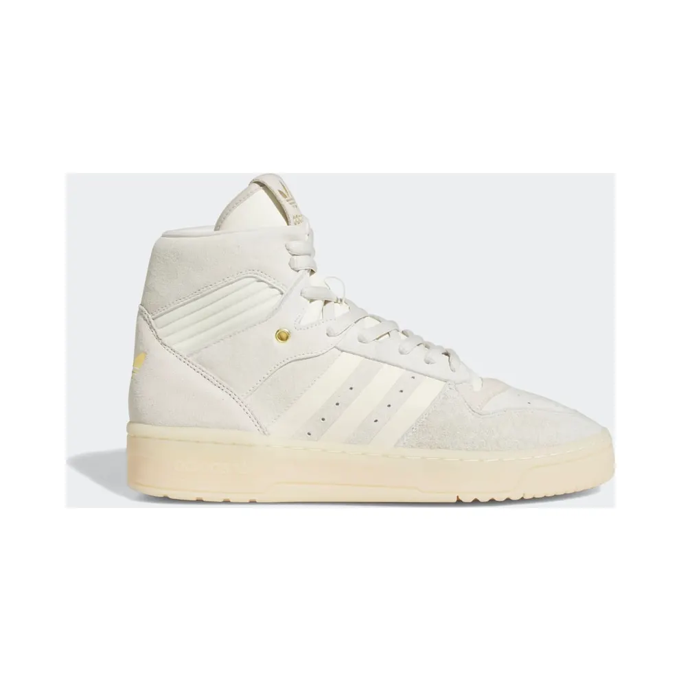 adidas Rivalry High Schuh Off White / Cream White / Easy Yellow (FZ6324)