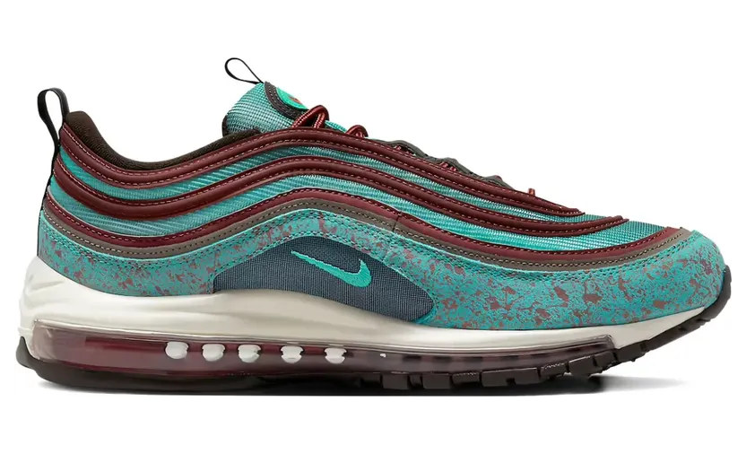 Nike Air Max 97 Light Clay/Washed Teal sneakers – Blauw (DV7422)