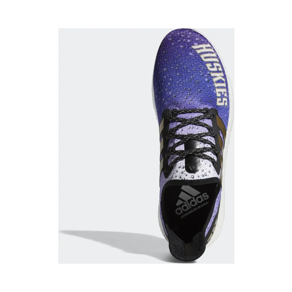 adidas Speedfactory AM4 Washington Huskies Cloud White/Gold Metallic/Core Black (FX7254)
