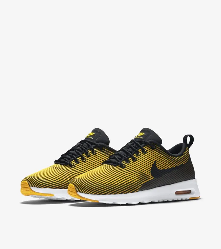 Nike Air Max Thea KJCRD Black (W) Black/Black-Varsity Maize-White (718646-004)