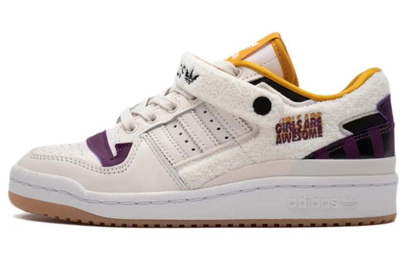 adidas Forum Lo Girls Are Awesome Chalk White / Core Black / Purple Beauty (GY2680)