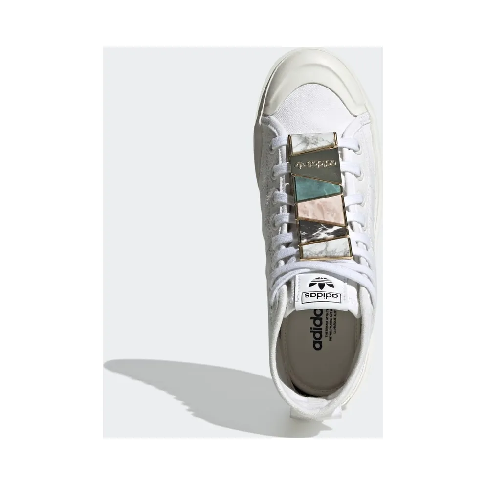 Adidas Nizza Bonega Cloud White / Cloud White / Gold Metallic (GY1553)