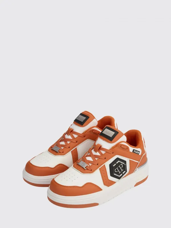 Philipp plein Runner Hexagon Predator Lace-up Orange (SAFSUSC0925PTE003N20)
