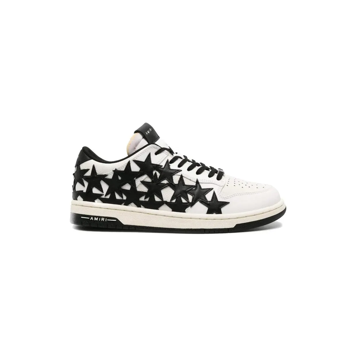 AMIRI Stars Low Top White Black (PS24MFS025-001)