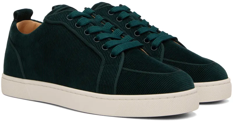 Christian Louboutin Green Rantulow Sneakers (3220868)