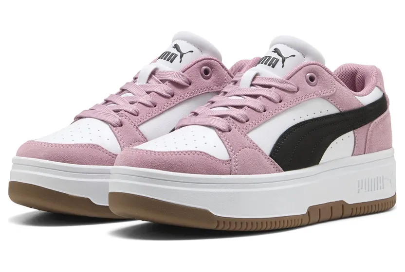 Puma Rebound PUMA White-PUMA Black-Poised Pink (6000067801C56)